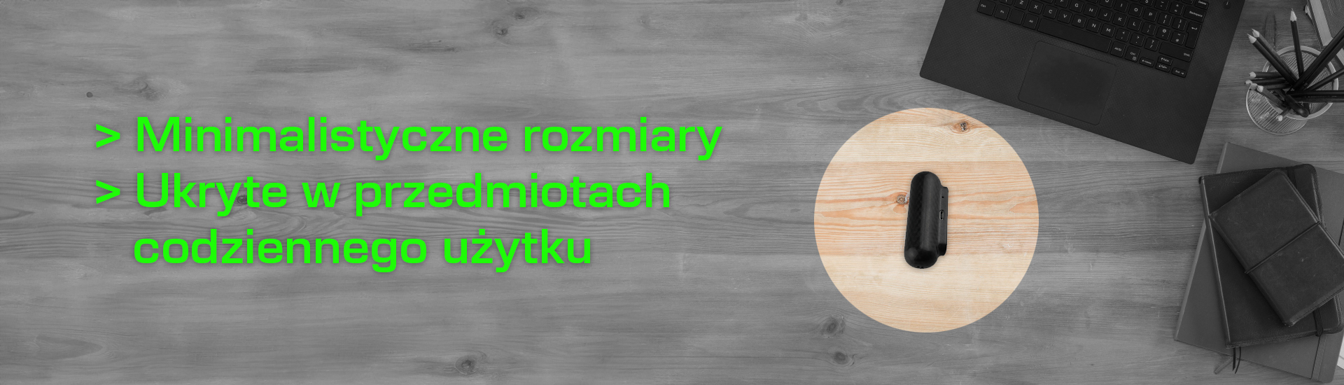 Grafika przedstawiająca podsłuch ukryty w przedmiocie codziennego użytku