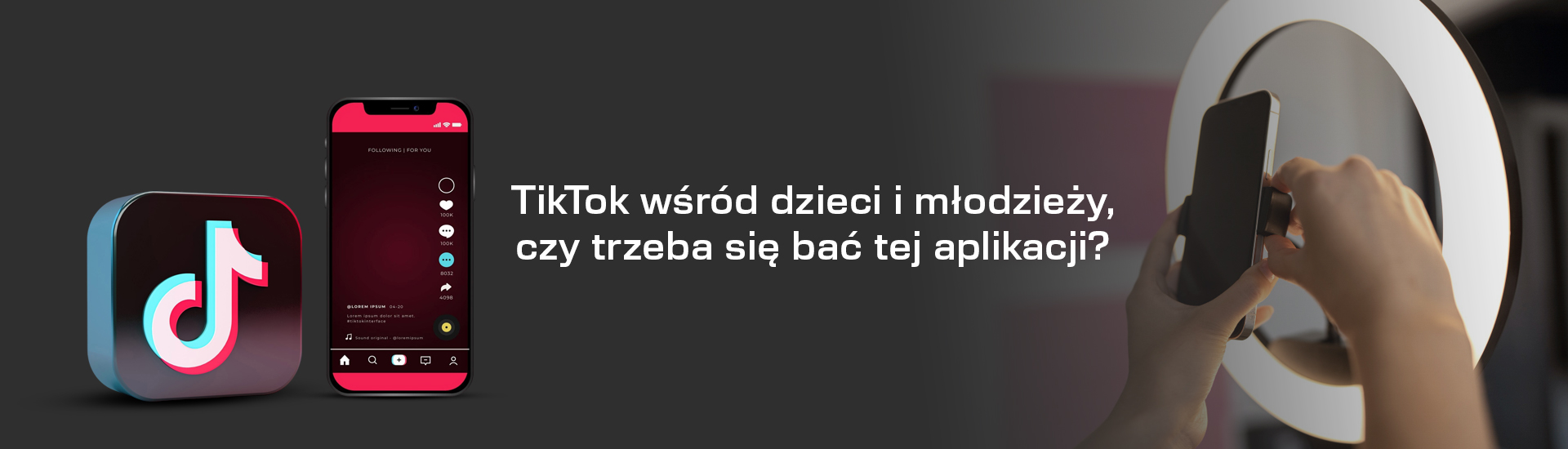 Aplikacja TikTok wśród dzieci i młodzieży