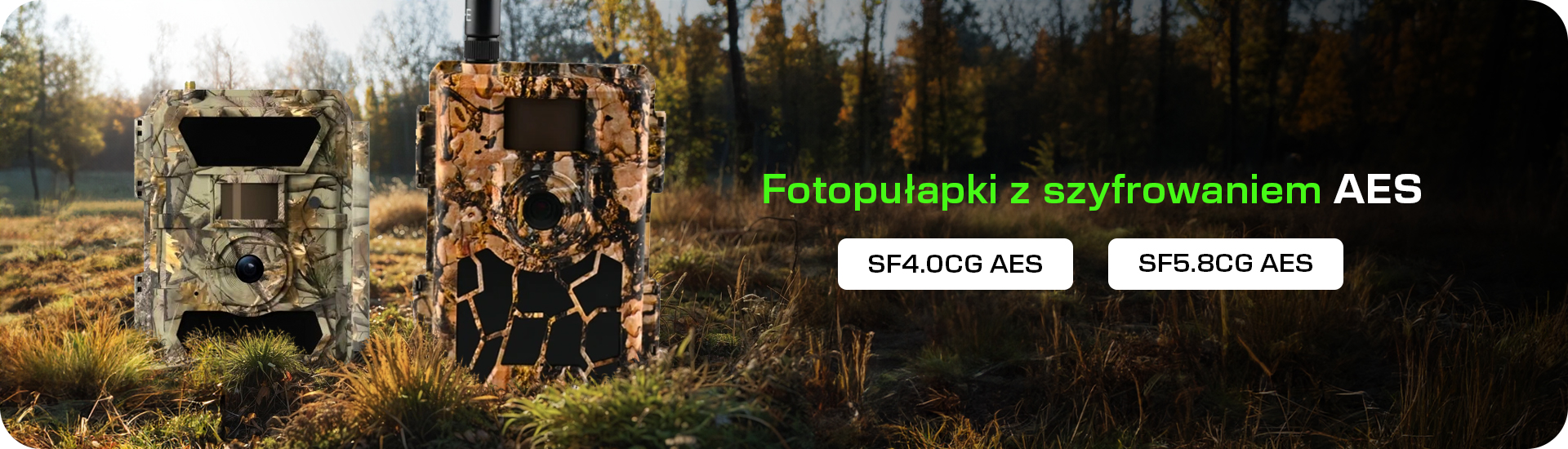 Fotopułapki z szyfrowaniem AES Rodo