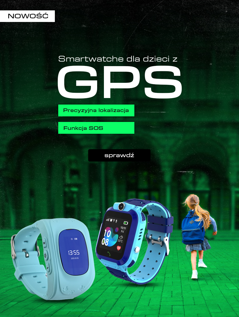 Smartwatch lokalizator GPS 