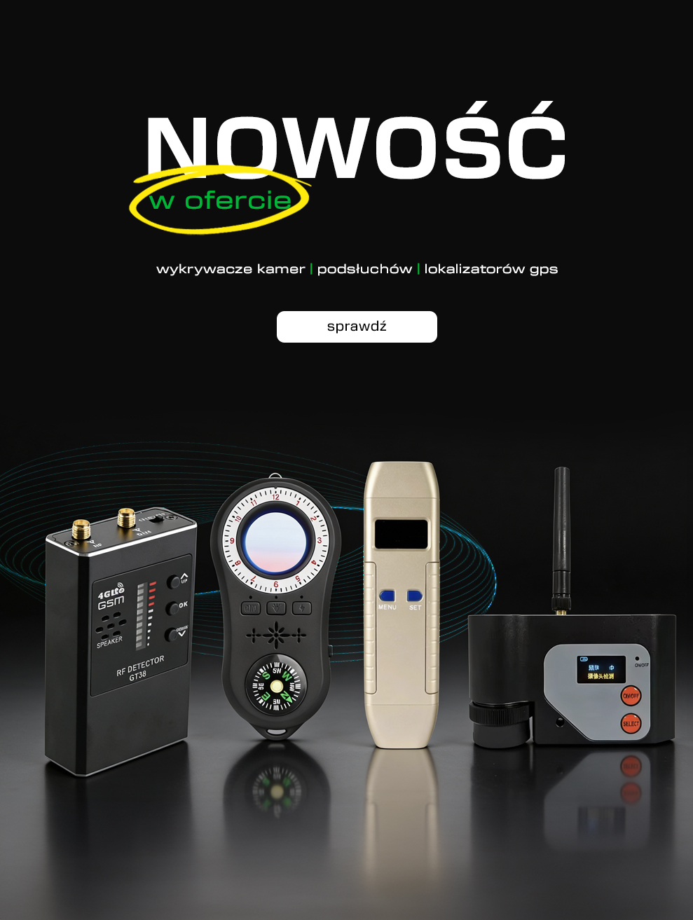 Nowości w ofercie - wykrywacze