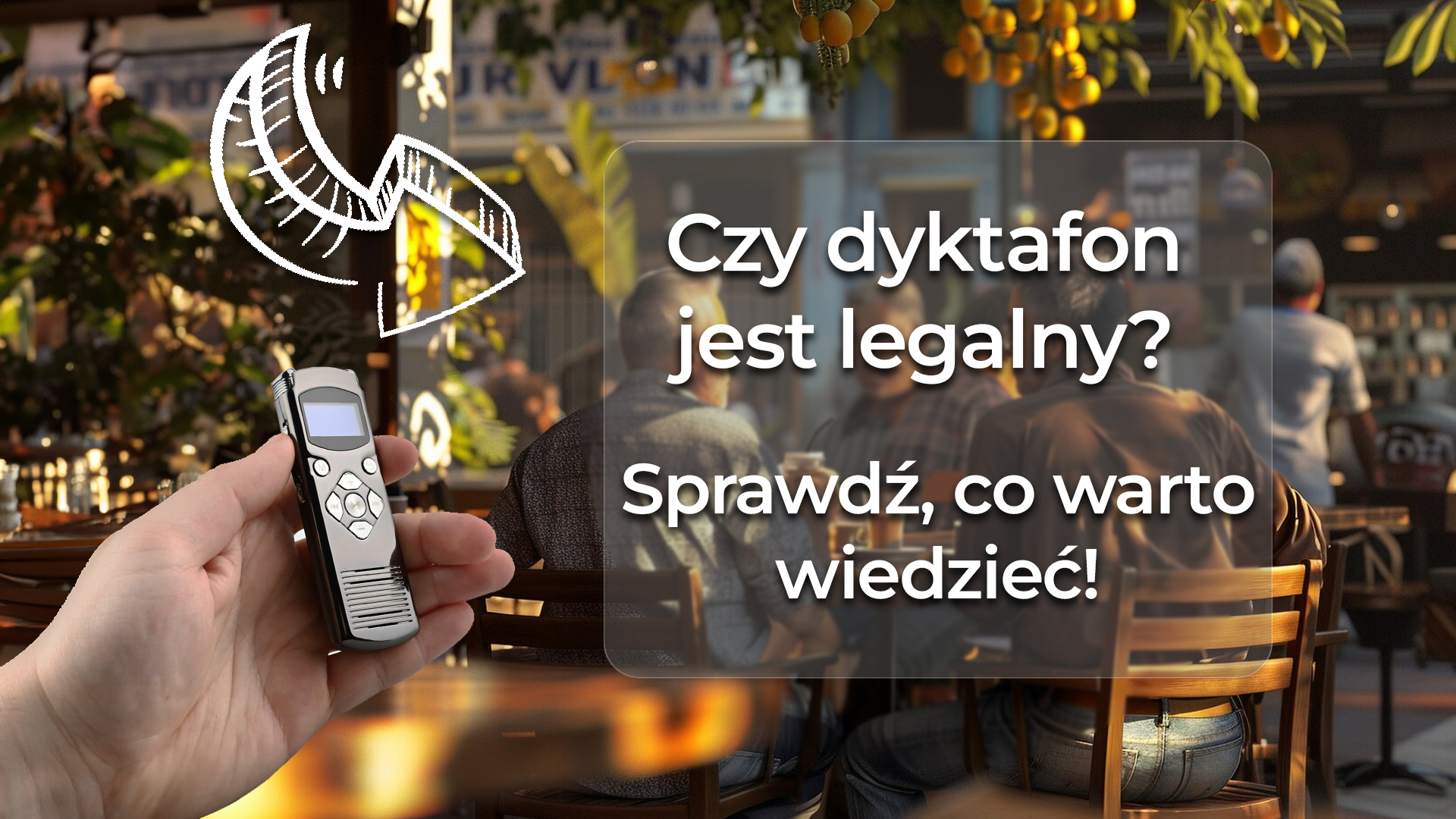 Czy dyktafon jest legalny? - co warto wiedzieć przed zakupem dyktafonu