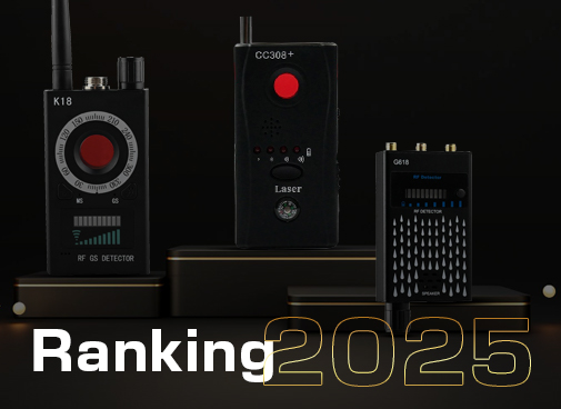 Ranking wykrywaczy podsłuchów 2025 – najlepsze modele na rynku