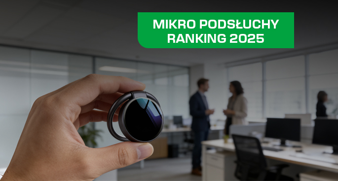 Najmniejsze podsłuchy na rynku - Ranking mikro urządzeń 2025