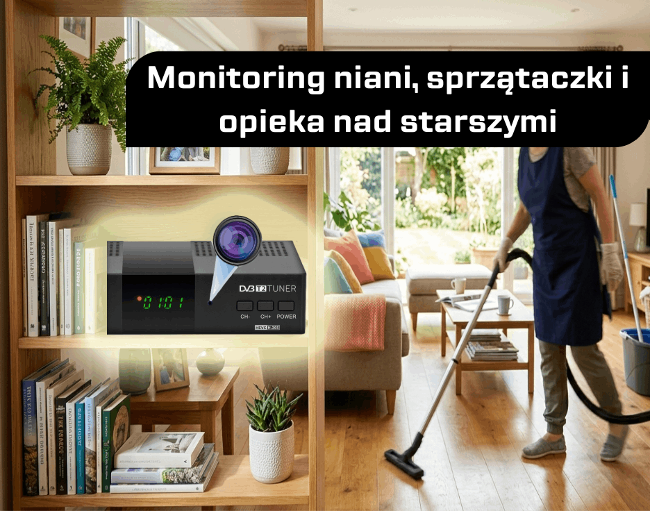 Monitoring niani i opieka nad starszymi – kiedy warto postawić na ukrytą kamerę?
