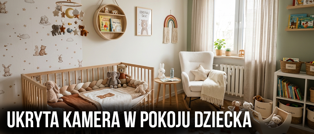 Ukryta kamera w pokoju dziecka – monitoring opiekunki bez naruszania zaufania