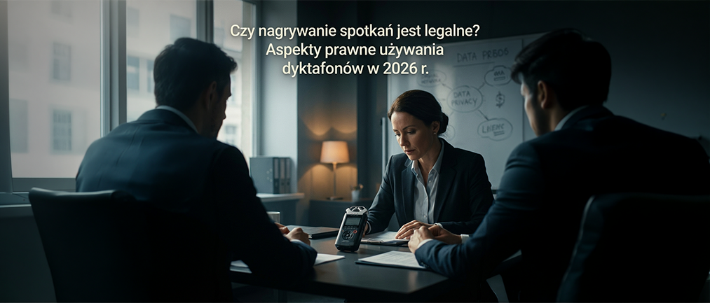 Czy nagrywanie spotkań jest legalne? Aspekty prawne używania dyktafonów w 2026 r.