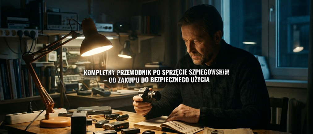 Kompletny przewodnik po sprzęcie szpiegowskim – od zakupu do bezpiecznego użycia