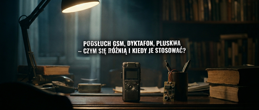 Podsłuch GSM, dyktafon, pluskwa – czym się różnią i kiedy je stosować?
