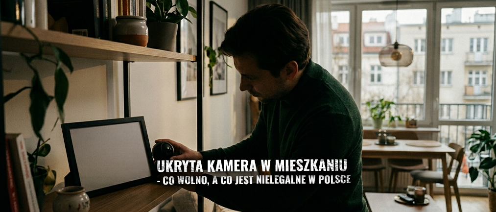 Ukryta kamera w mieszkaniu – co wolno, a co jest nielegalne w Polsce?