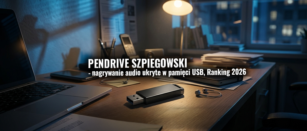 Pendrive szpiegowski – nagrywanie audio ukryte w pamięci USB, ranking 2026