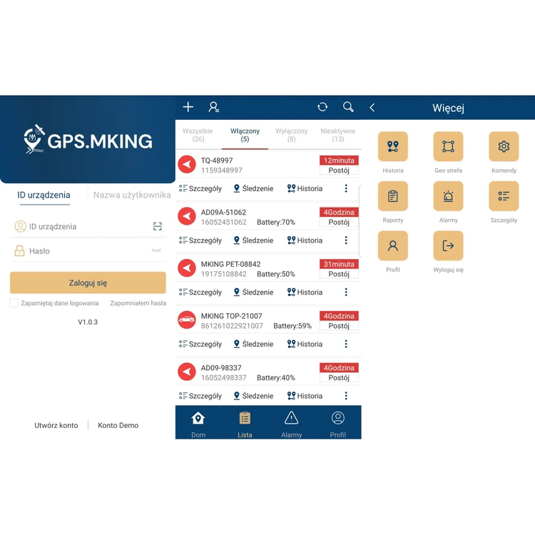Zestaw Lokalizator GPS 15 dni Monitoring Pracowników Magnes Śledzenie Podsłuch MK20A z Kartą SIM Orange