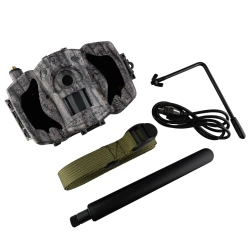 ZESTAW STARTOWY Kamera leśna Fotopułapka MG984G Full- HD 4G LTE GSM MMS GPRS 36MPX + 8XAA + SD 32GB + Karta SIM