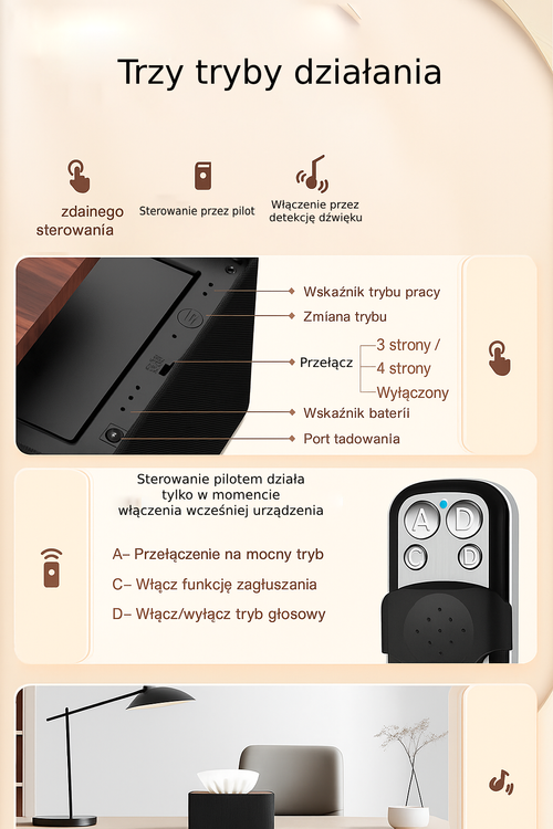 Zagłuszacz podsłuchów gsm nagrywania MKF18 szumidło dźwięku