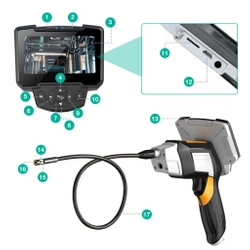 Kamera inspekcyjna ENDOSKOP INSKAM112-2 5m DUO 1080P