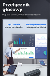 Zagłuszacz podsłuchów nagrywania MKF16 szumidło dźwięku