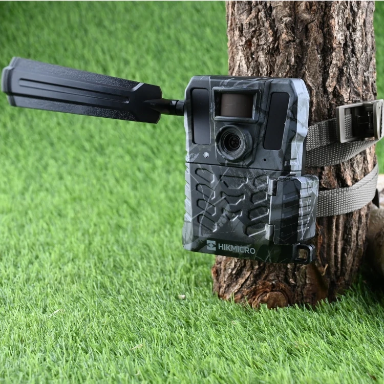 ZESTAW! Fotopułapka kamera leśna Hikmicro M15 4G LTE 10Mpx GSM STAŁE ZASILANIE!