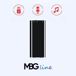 Miniaturowy Dyktafon Szpiegowski MBG Line X2 16GB