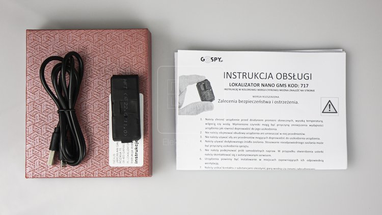 Lokalizator NANO GPS 4 dni pracy PODSŁUCH 