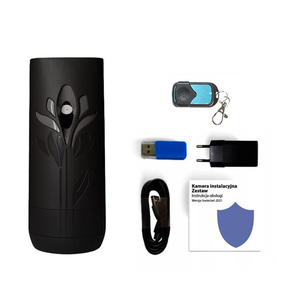 Kamera ukryta w odświeżaczu powietrza z czujnikiem ruchu Avada K1 1080p FULL-HD