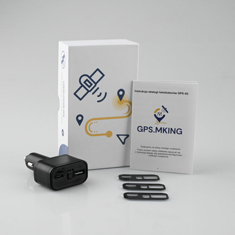 Lokalizator GPS ładowarka samochodowa PODSŁUCH 4G MK036 lokalizator gps ukryty w ładowarce