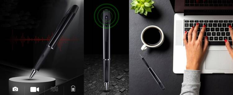 Mini Kamera dyskretna w długopisie Full HD W8