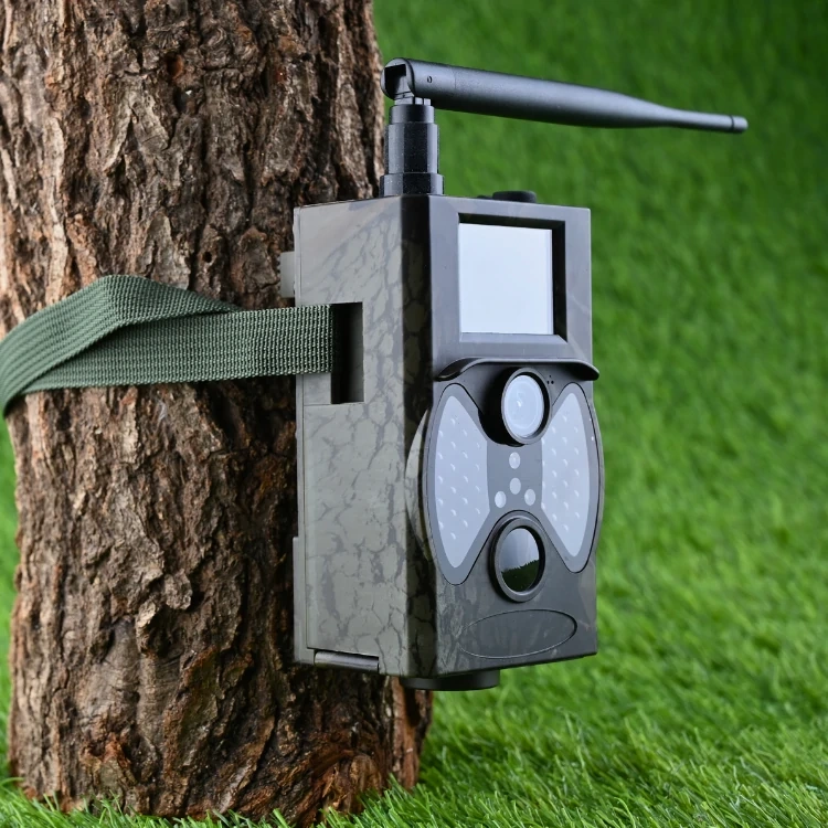 Zestaw Fotopułapka GSM kamera leśna HC-300M 40 IR 940nm Czujnik Ruchu v3