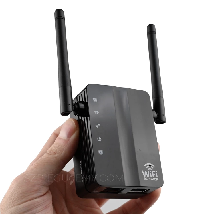 Mini Kamera WiFi Ukryta w Repeater Sieci na Żywo WE27