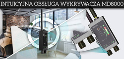 Wykrywacz podsłuchów i GPS MD8000 ( Pluskwy, lokalizatory oraz kamery WI-FI )