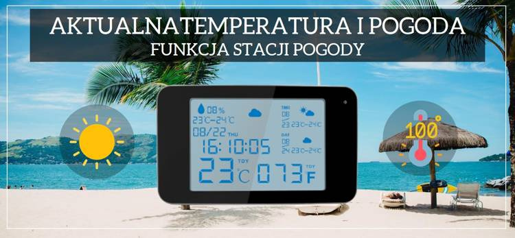 Kamera WIFI w stacji pogody detekcja ruchu, tryb nocny i podgląd na żywo WS06