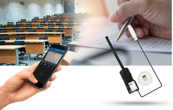 ZESTAW Mini kamera na egzamin do tekstu Wi-Fi QZ + mikro słuchawka (Podgląd Online) Idealny na sesję, do matury