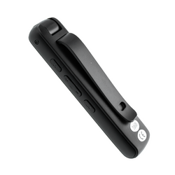 Przenośny rejestrator wideo z klipsem 1080P — noktowizja IR, obrót obiektywu 180°, 16 GB + microSD do 256 GB
