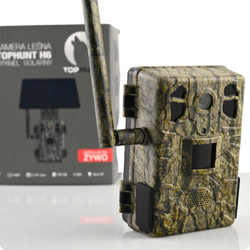 Kamera leśna GSM 4G TOPHUNT H6 z podglądem LIVE i solar