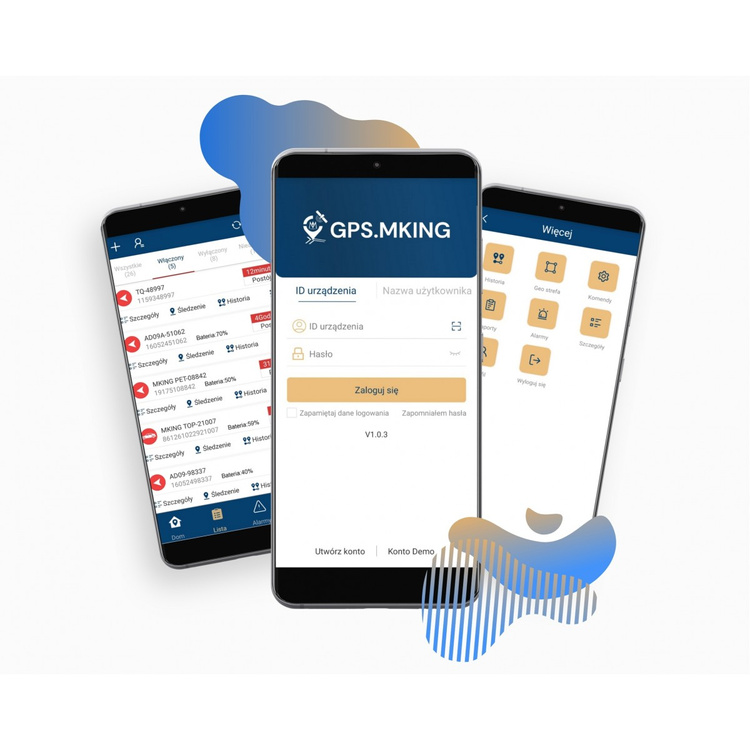 Lokalizator GPS dla Psa MKX20 Wodoodporny IP67 21 Dni Bez Abonamentu