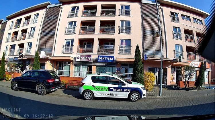 Kamera w lusterku 2K HS900PRO SONY + Adapter zasilania dla trybu parkingowego + Karta 32GB