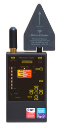 Wykrywacz podsłuchów detektor gsm WiFi bluetooth Protect 1206i