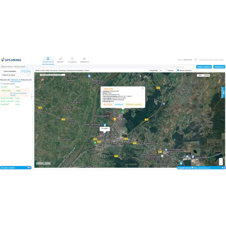 Zestaw Lokalizator GPS do lasu Wodoodporny 120 DNI 4G MK50L z Kartą SIM