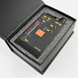 Zestaw wykrywacz HER0009 + dyktafon pendrive + kamera w długopisie