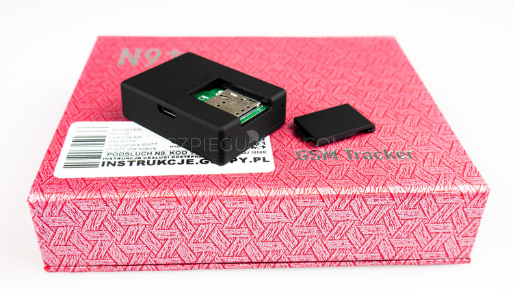 Podsłuch Mini GSM na kartę SIM N9+