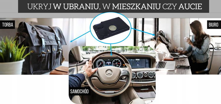 Dyktafon szpiegowski profesjonalny MKX-200 16GB detekcja dźwięku vos