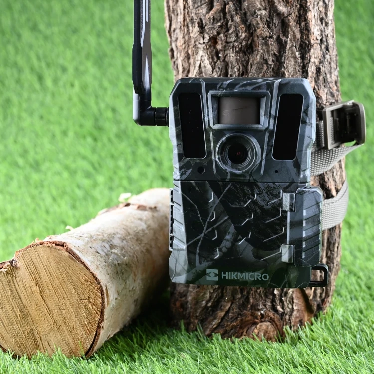 ZESTAW! Fotopułapka kamera leśna Hikmicro M15 4G LTE 10Mpx GSM STAŁE ZASILANIE!