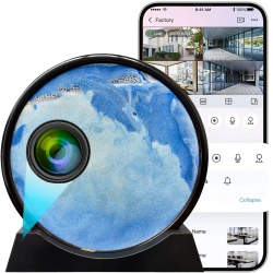 Ukryta kamera WiFi w obrazie z piaskiem WFSH61  – monitoring 1080p do domu