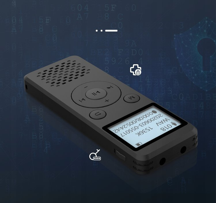 Dyktafon Podsłuch Szpiegowski DVR-818 8GB 