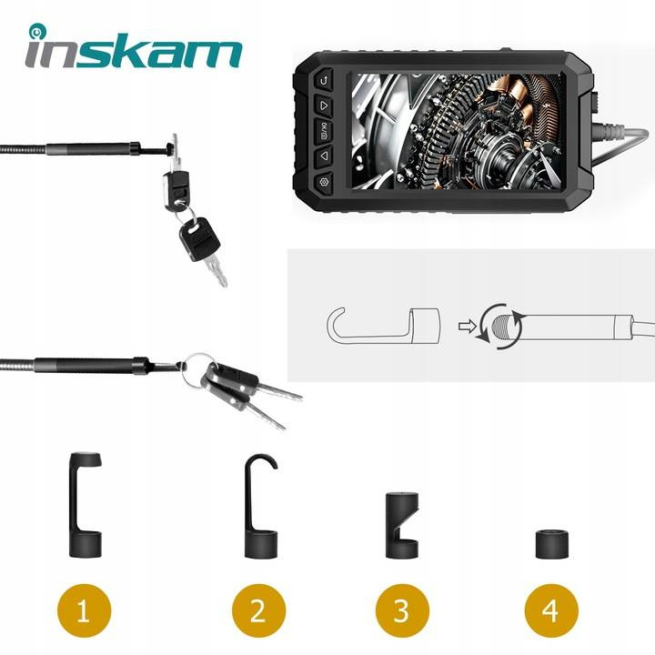 Profesjonalna Kamera Inspekcyjna Endoskop 5"Full-HD 5m ALS5005 