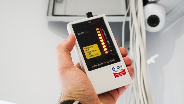 Wykrywacz podsłuchów kamer WIFI, lokalizatorów GPS RF-950 Pro
