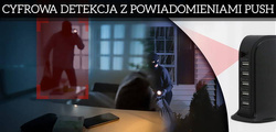Mini Kamera Szpiegowska w ładowarka HUB 5x USB Wi-Fi ( Podgląd Online )