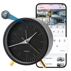 Ukryta mini kamera w budziku z czujnikiem ruchu WiFi GTW217