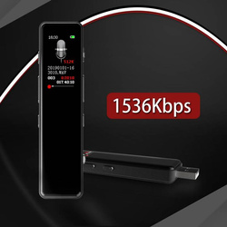 Dyktafon Szpiegowski Podsłuch cyfrowy DVR-828 / 1536Kbps 8GB detekcja