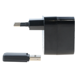 Mini Kamera Szpiegowska ukryta w Zasilaczu USB Podgląd na żywo