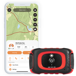 Obroża do lokalizatora gps MiniFinder dla psa kota